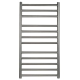 JTP Inox Steel Polished Chrome 800mm x 400mm Towel Radiator Cut Out
